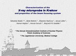 Presentation X-ray Dresden 2008